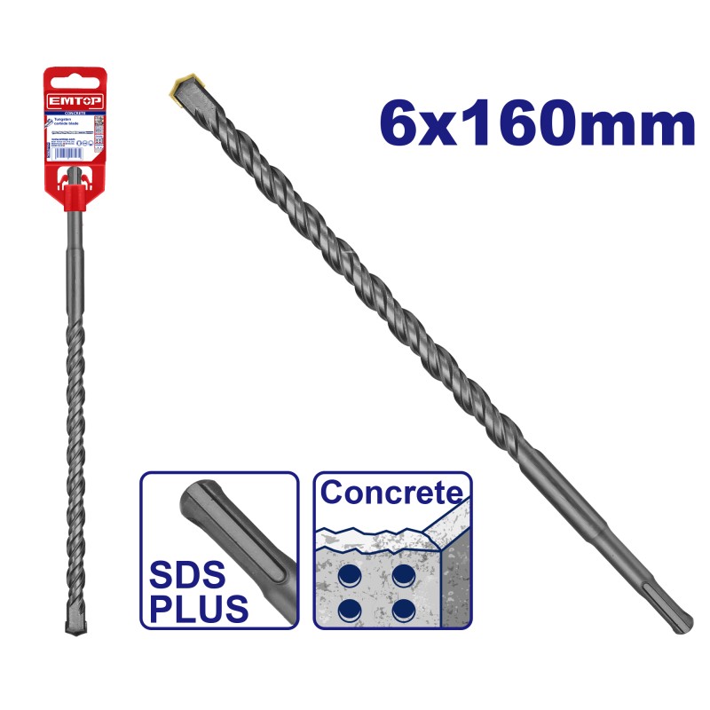 Burghiu pentru beton, 6x160mm