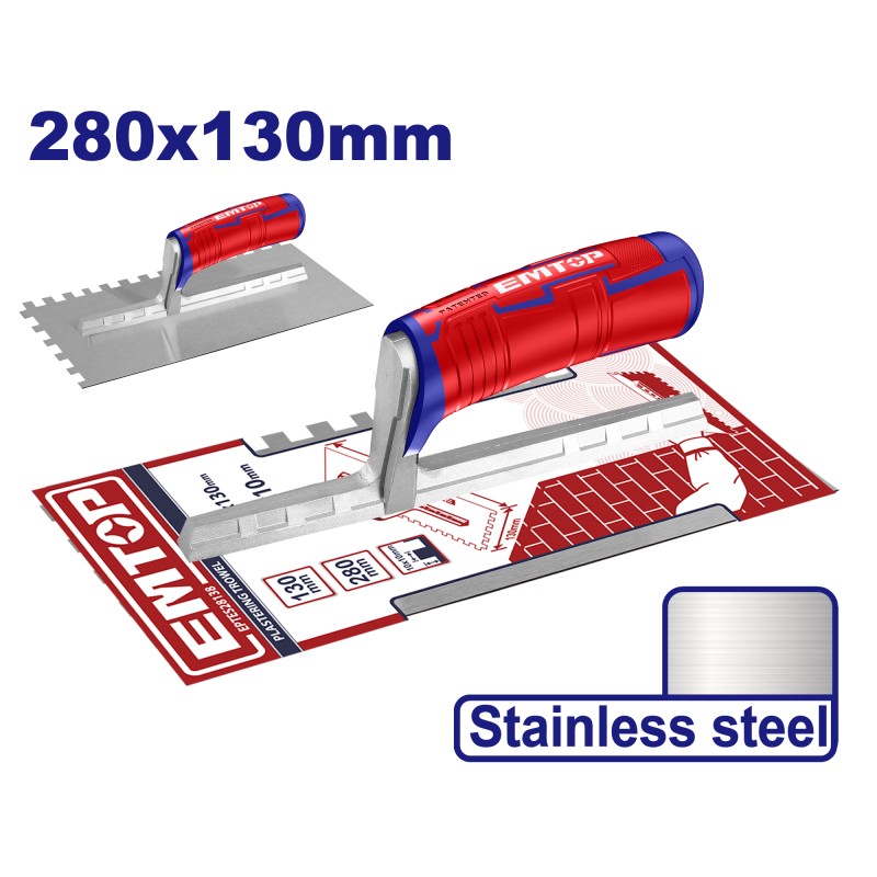 Gletieră cu dinți, 280mm
