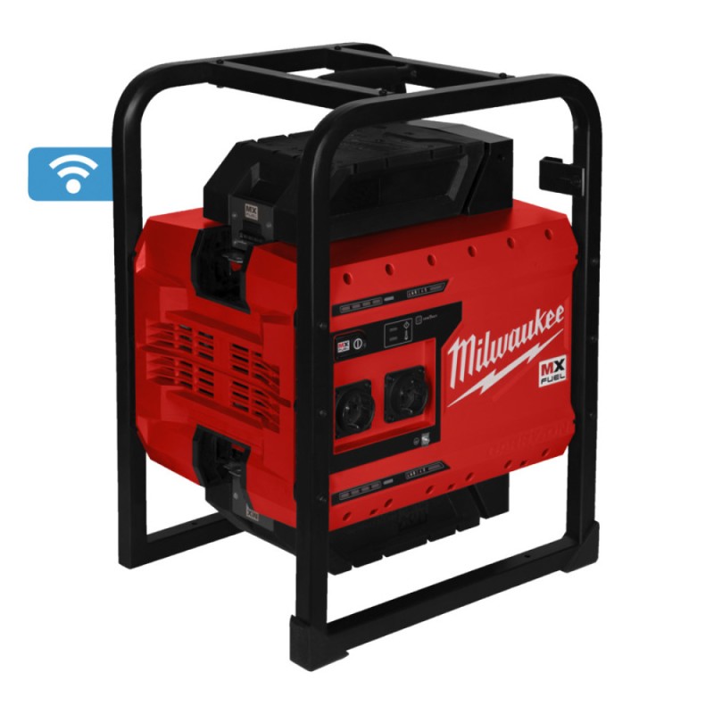 Invertor 230V Milwaukee MXFPS-602, 1800 W, MX FUEL™, cu 2 acumulatori MXF 6.0Ah (4933479266)