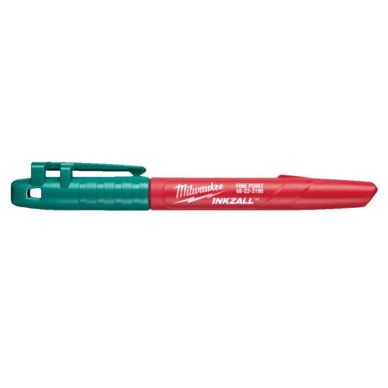 Marker verde pentru santier INKZALL™, cu varf fin(4932492127)