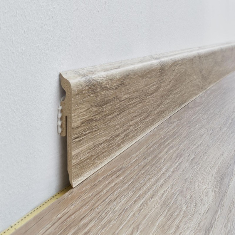 Plinta din duropolimer VIGO 60, 191 stejar kinesawa, 2200 x 60 mm