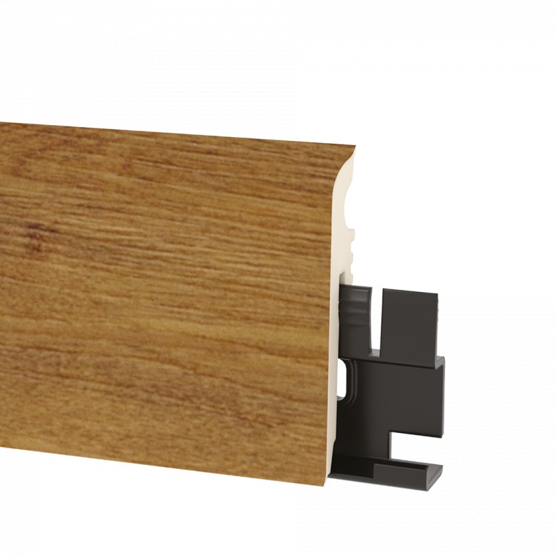 Plinta din duropolimer VIGO 60, 147 stejar georgetown, 2200 x 60 mm