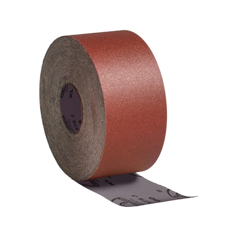 Rola panza abraziva pentru lemn, metale, constructii, Klingspor KL 375 J, granulatie 150, rola 1 m x 100 mm, 50 ml 