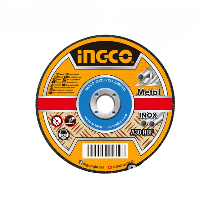 Set de 100 de discuri abrazive pentru debitare metal și inox, 115m x 1.0mm